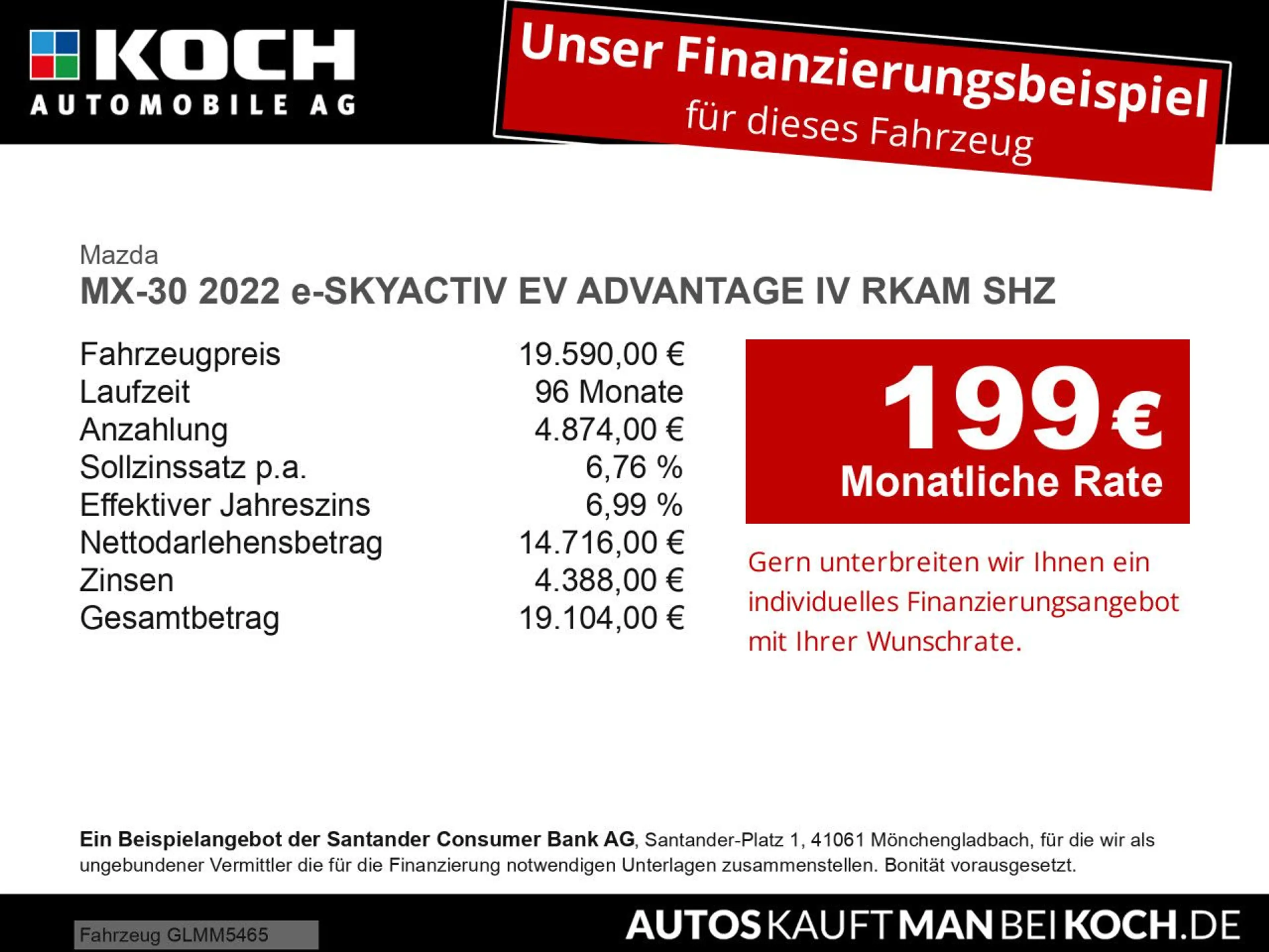 Mazda MX-30 2022 e-SKYACTIV EV ADVANTAGE IV RKAM SHZ — photo 2