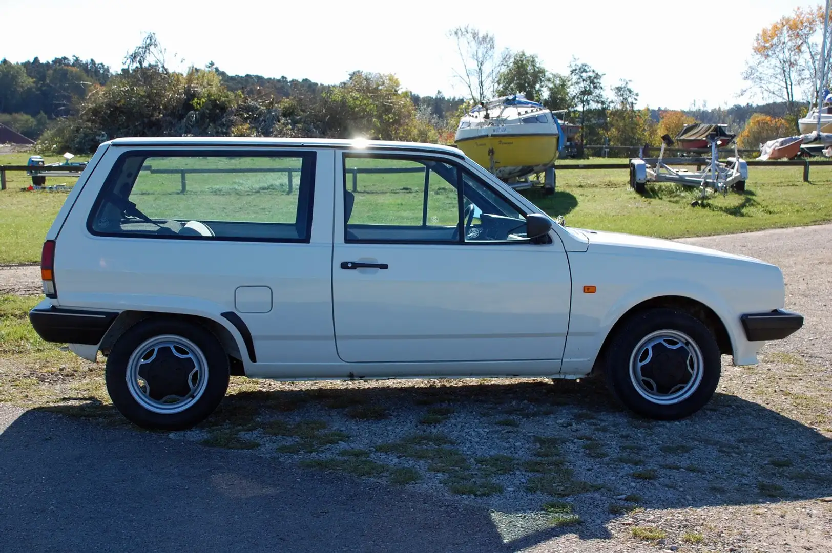 Volkswagen Polo Polo 86C Steilheck erst 53tsd Km Weiß - 2
