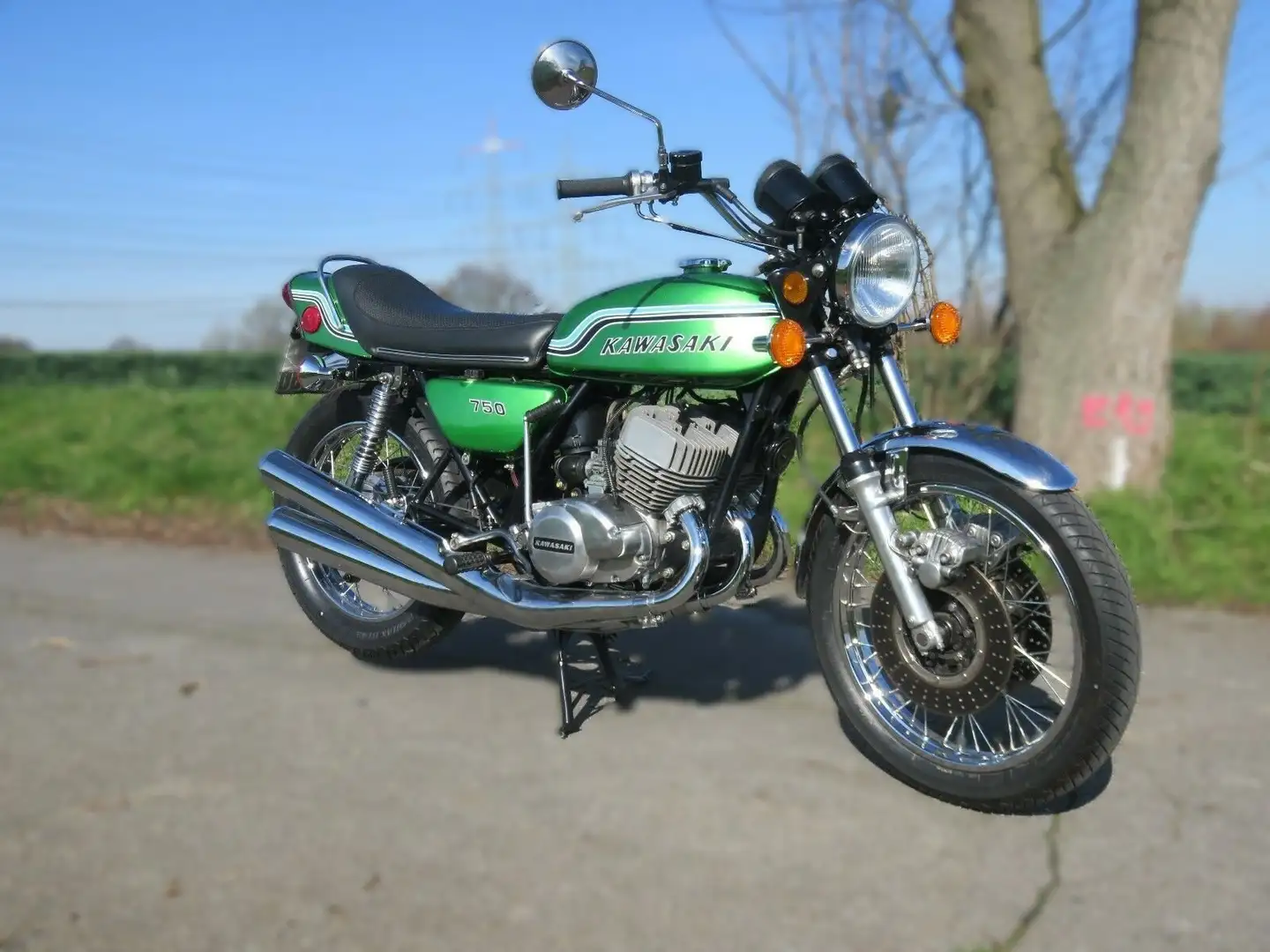 Kawasaki 750 H2 Mach 4 Vert - 1