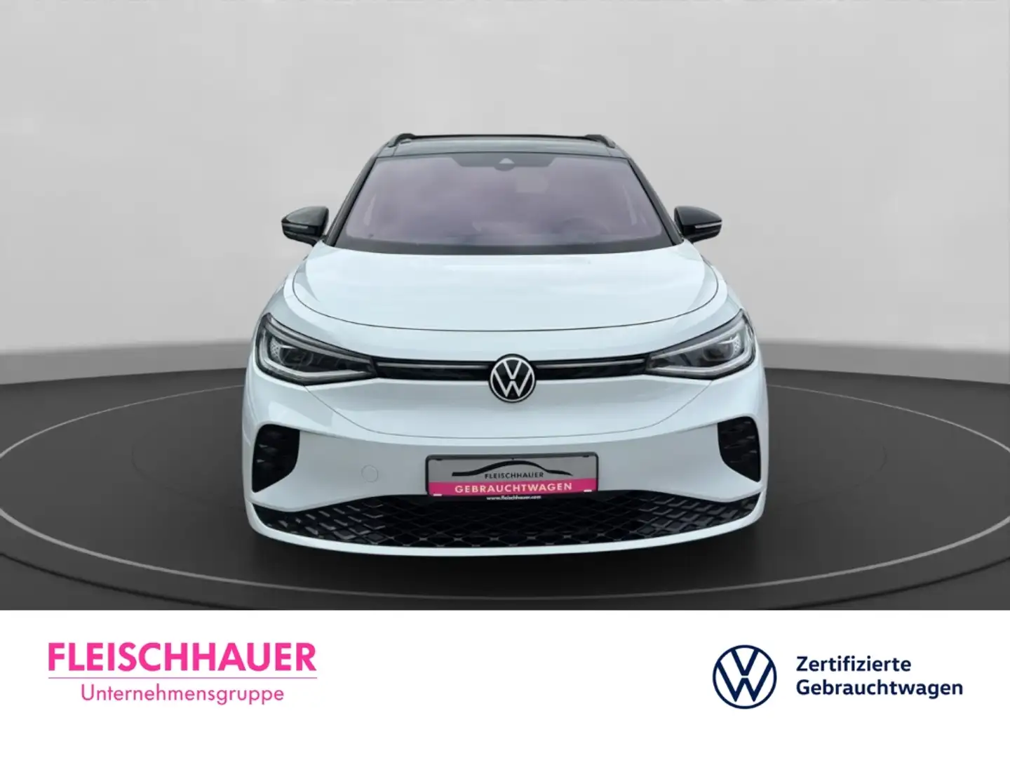 Volkswagen ID.4 GTX 4Motion AHK+HeadUp+Pano+CarPlay+Navi+ACC+360K Weiß - 2