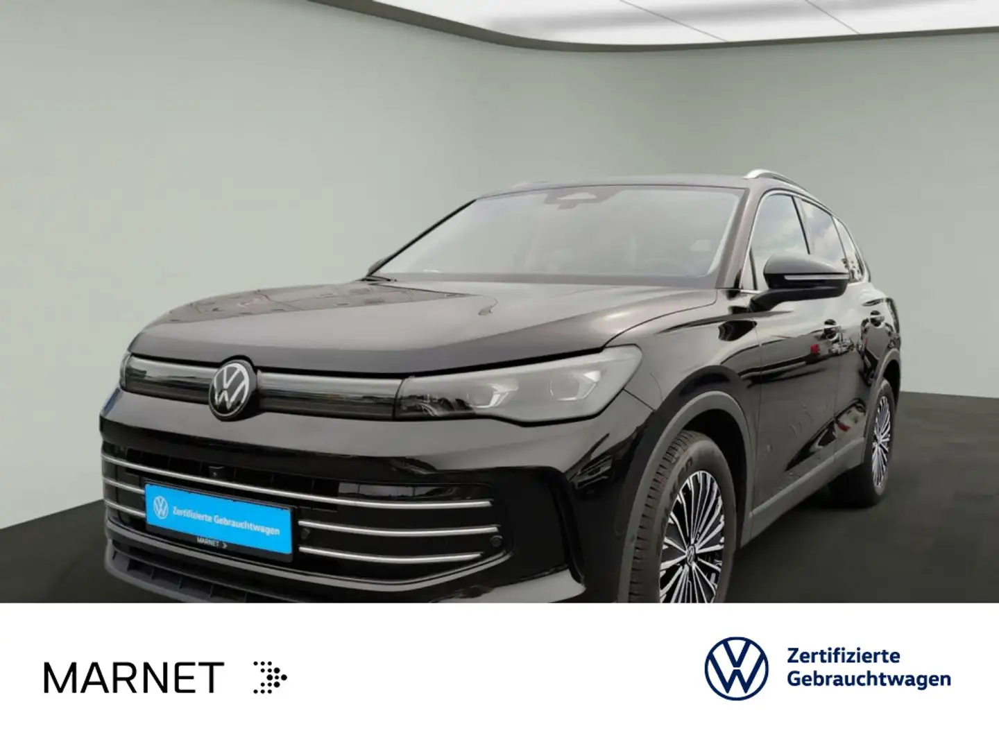 Volkswagen Tiguan 1.5 eTSI DSG Elegance* AHK* NAVI* HD MATR Schwarz - 1