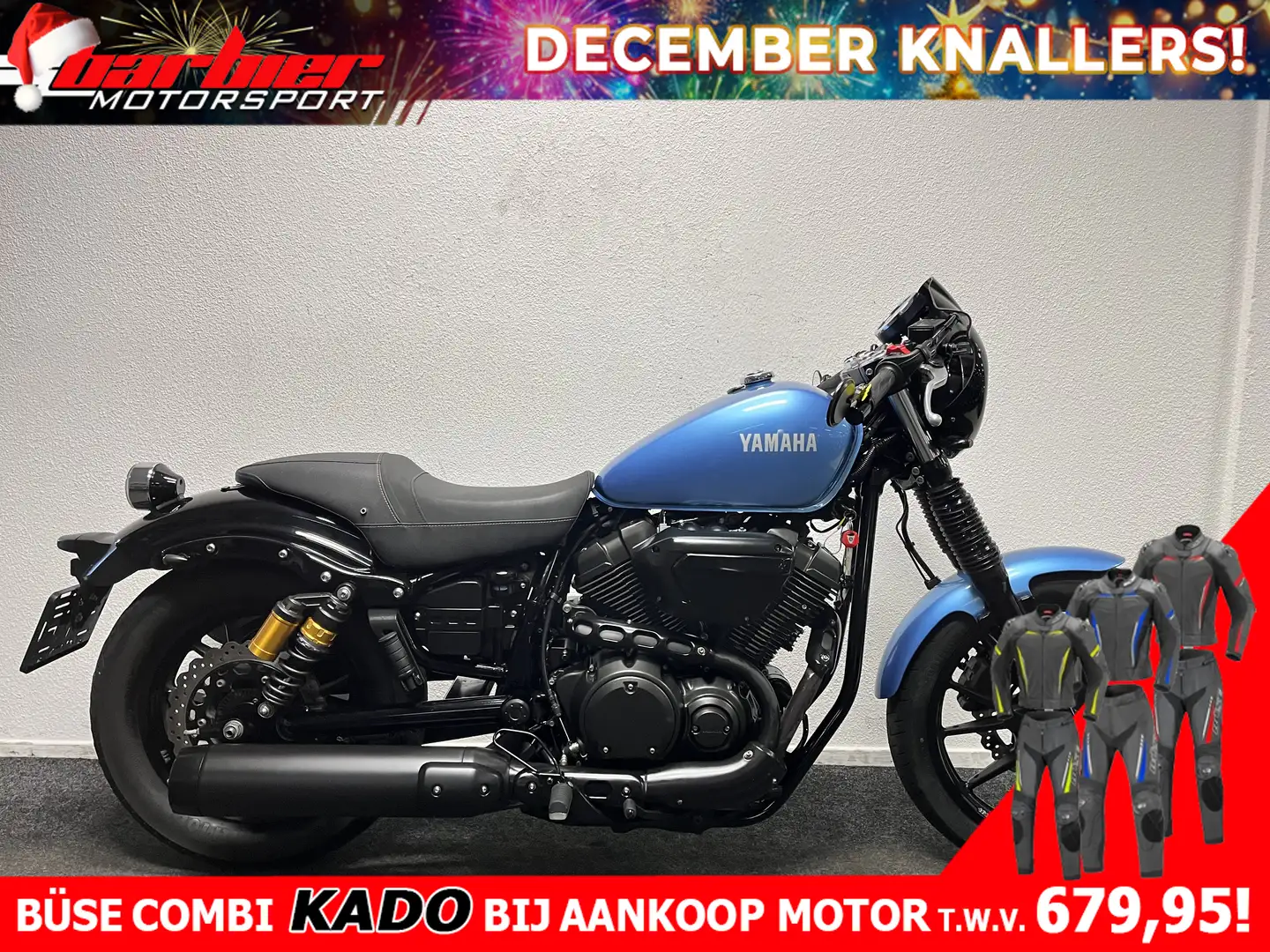Yamaha XV 950 R Blauw - 1