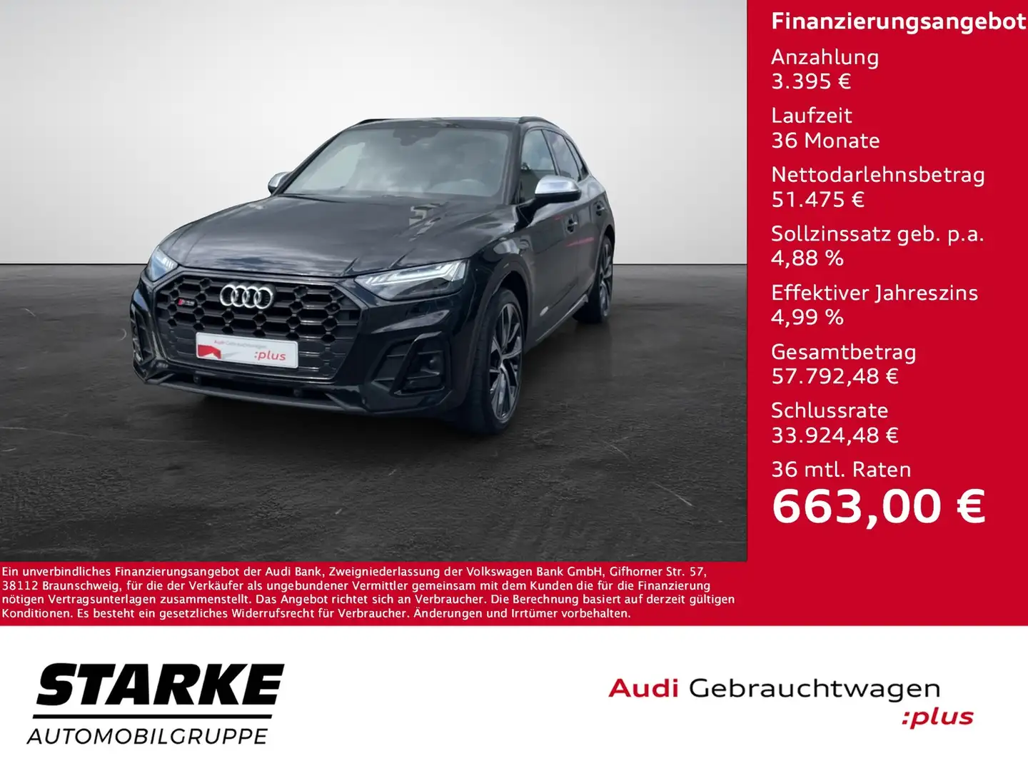 Audi SQ5 TDI tiptronic quattro Schwarz - 1
