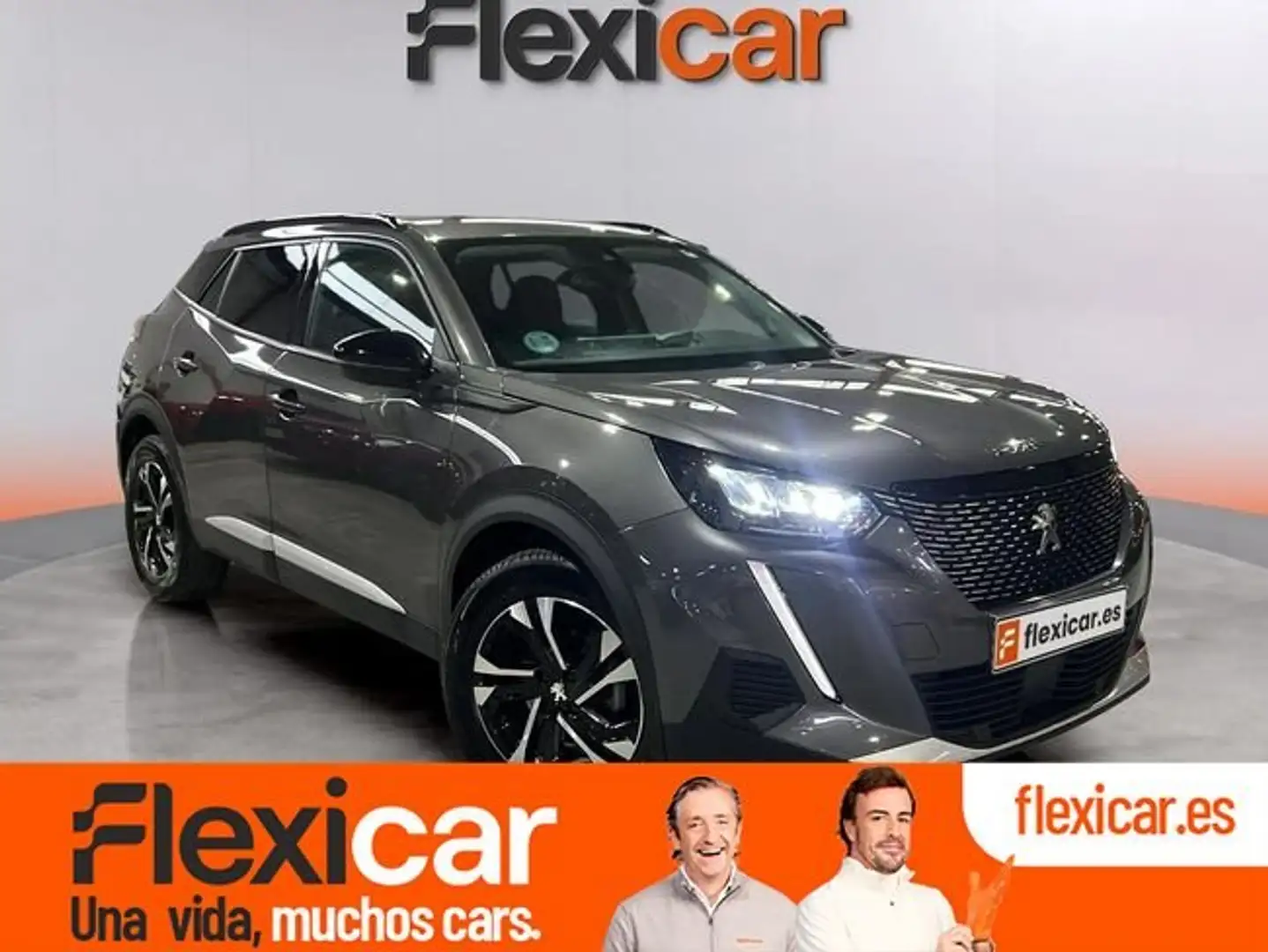 Peugeot 2008 1.2 PureTech S&S Allure Pack EAT8 130 Gris - 1