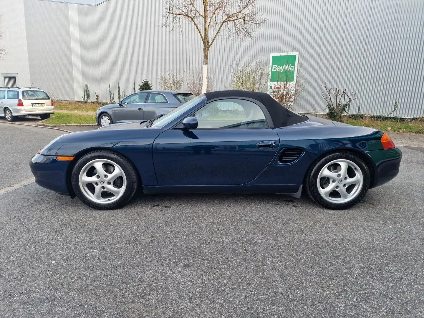 Porsche Boxster 2.7 Scheckheftgepflegt Volleder Tuv 1Hand Blue - 2