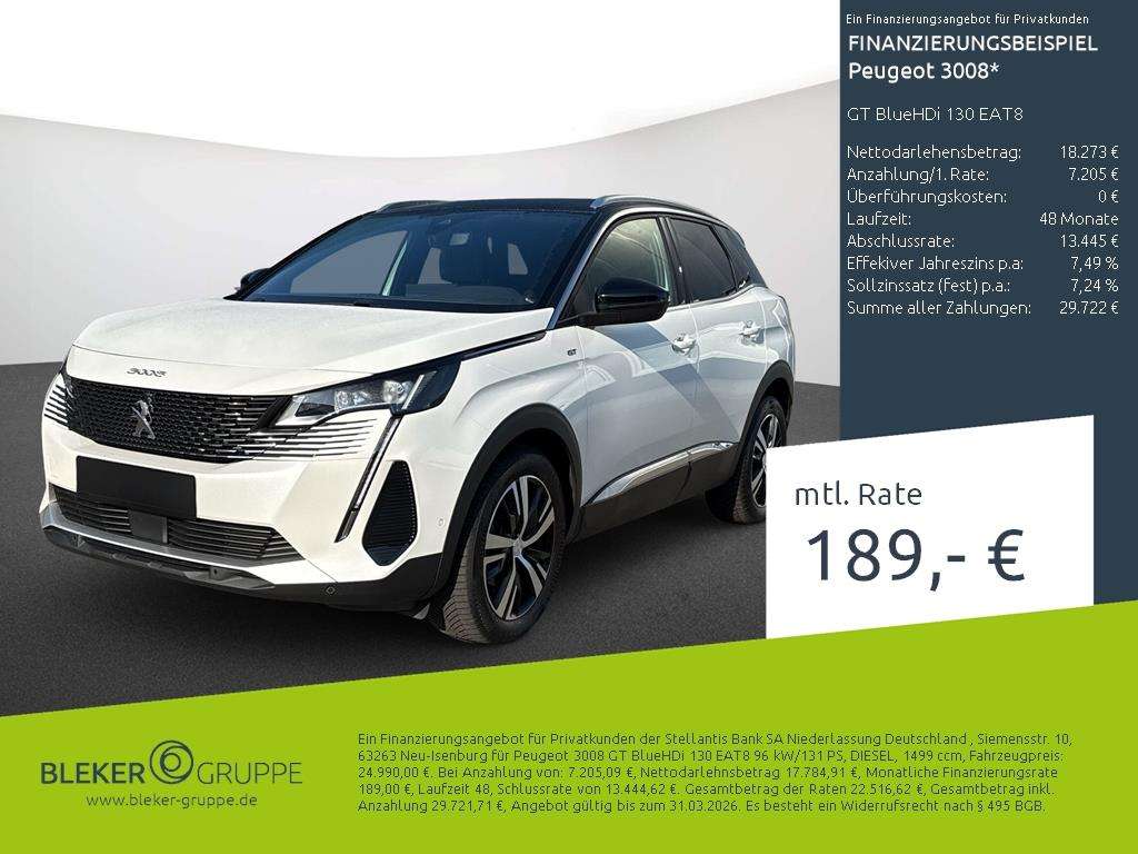 Brugt Peugeot 3008 1.5