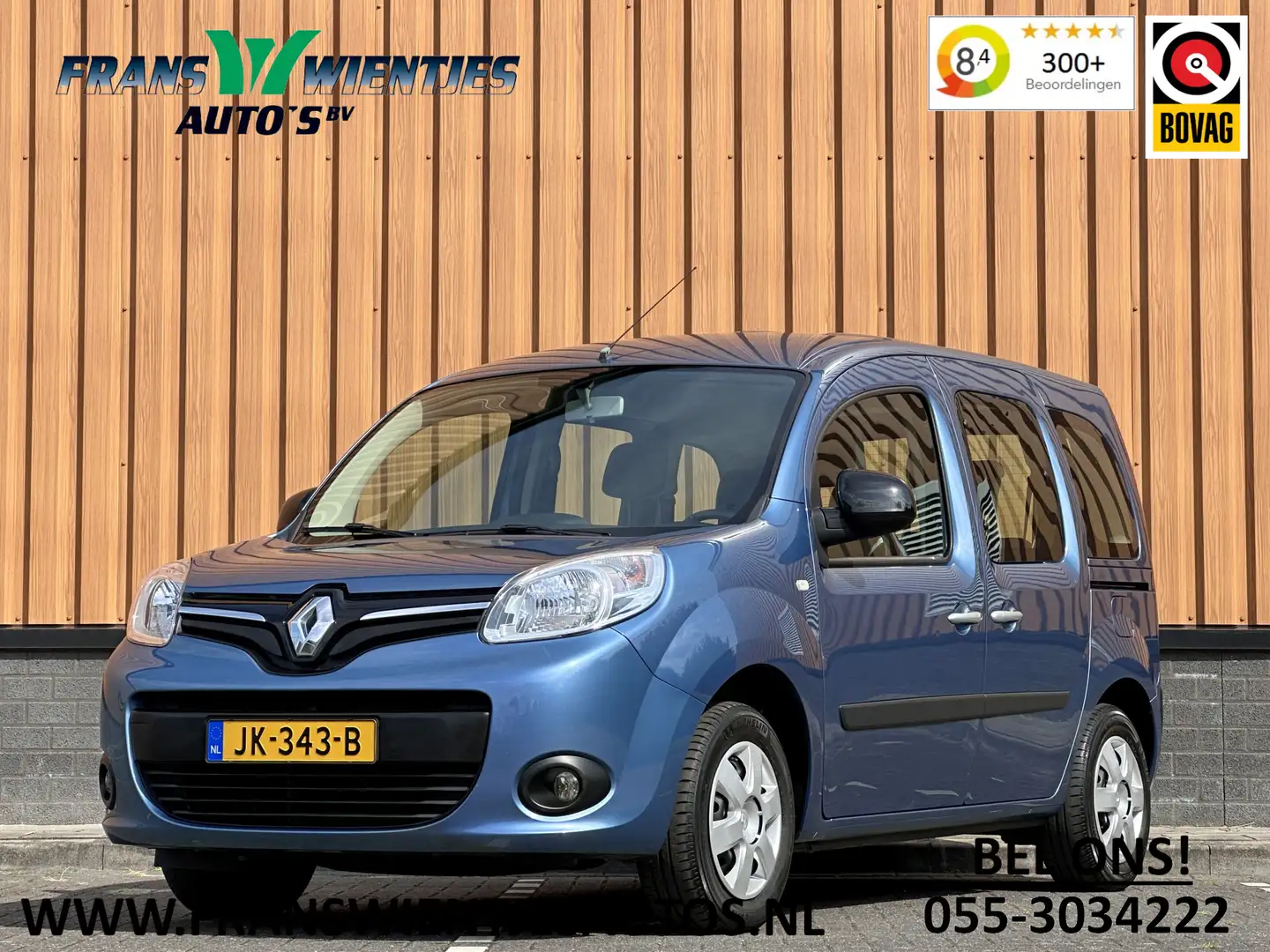 Renault Kangoo Family 1.2 TCe Expression Start&Stop | Airconditio Blauw - 1
