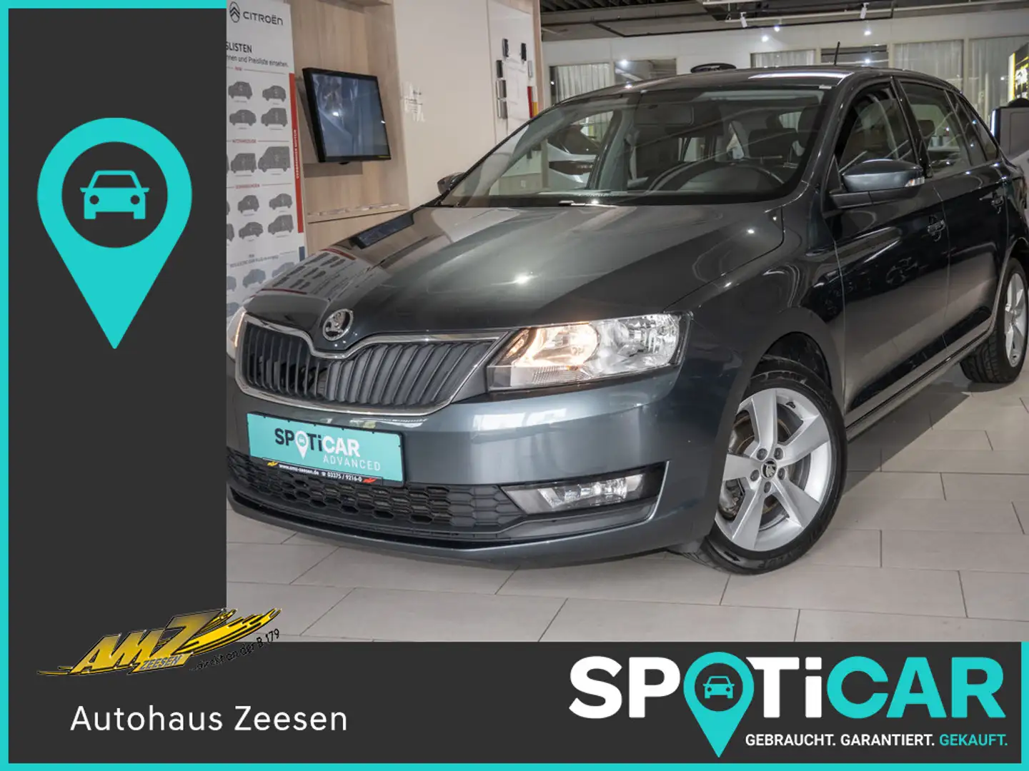 Skoda Rapid/Spaceback Grau - 1
