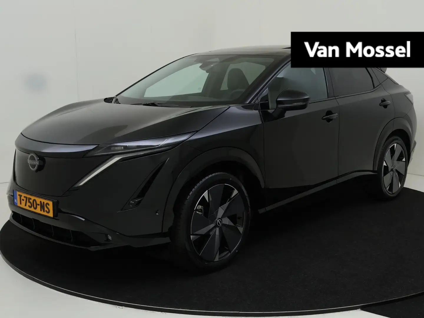 Nissan Ariya e-4ORCE Evolve 91 kWh | leder | camera | apple car Zwart - 1