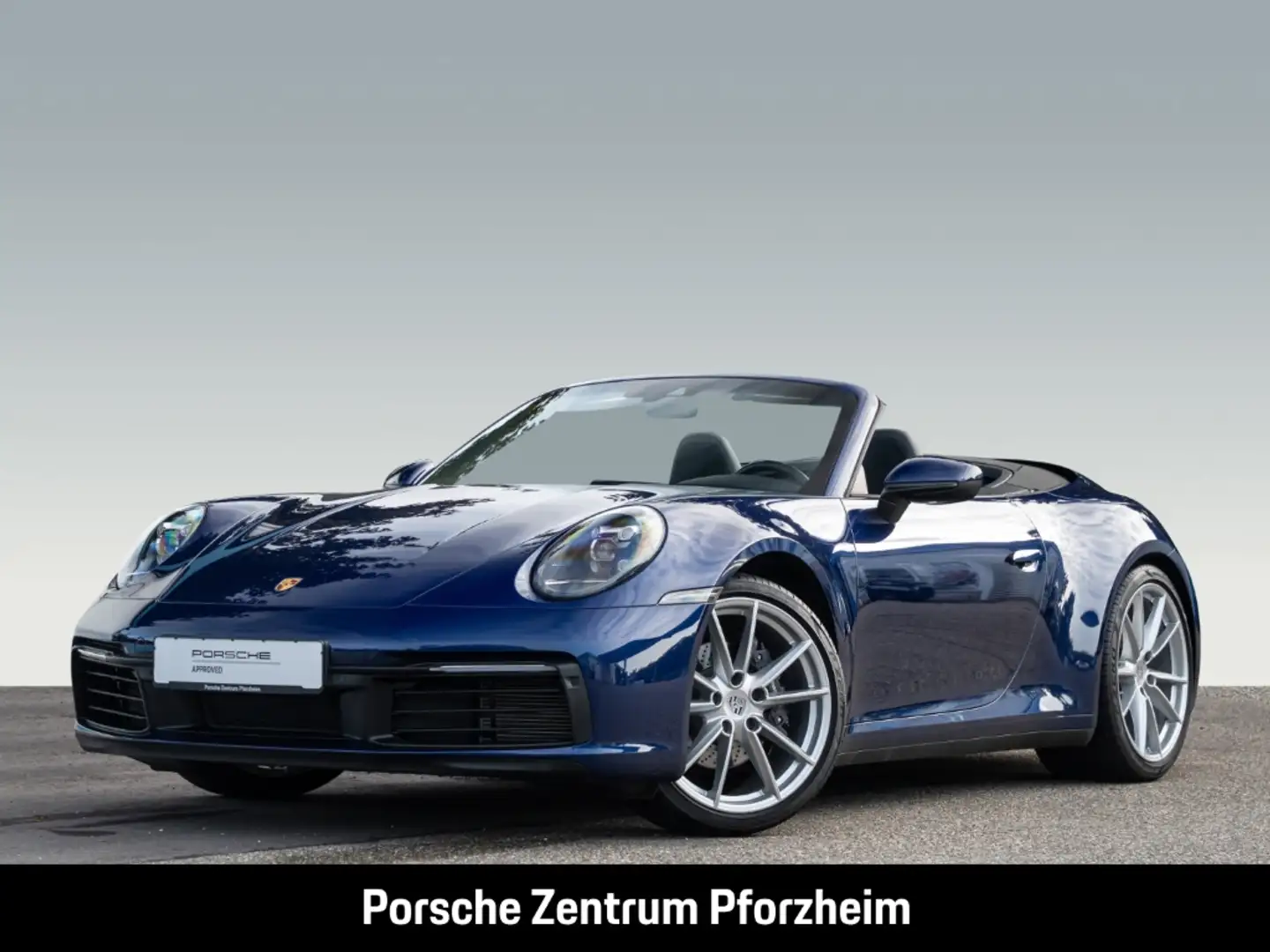 Porsche 992 911 Carrera Cabriolet Sportabgas 21-Zoll LED Blau - 1
