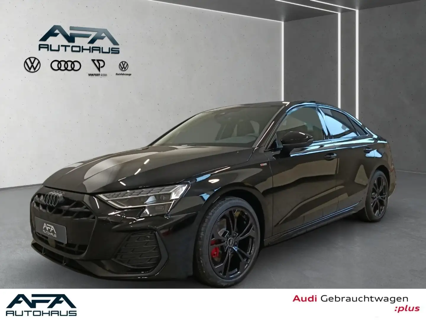 Audi A3 Limousine 35 TFSI S tronic 2x S-Line*Matrix*Navi*o Schwarz - 1