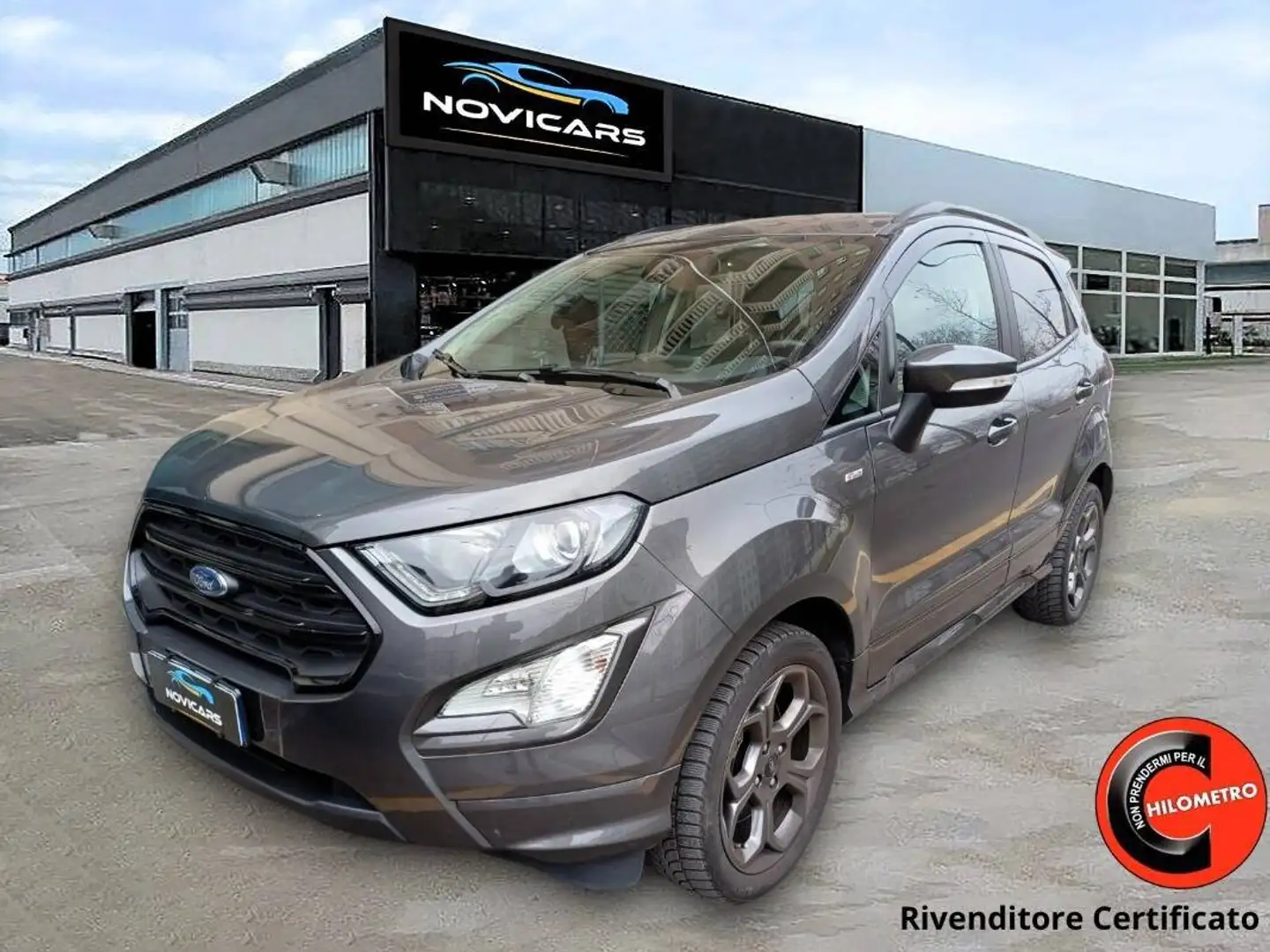 Ford EcoSport EcoSport 2018 1.0 ecoboost ST-Line s Gris - 1