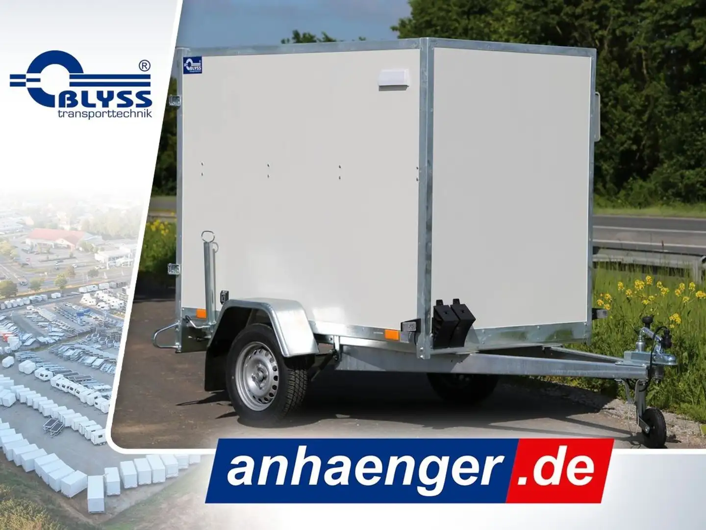 Blyss Kofferanhänger 204x115x150 cm 750 kg GG - 1