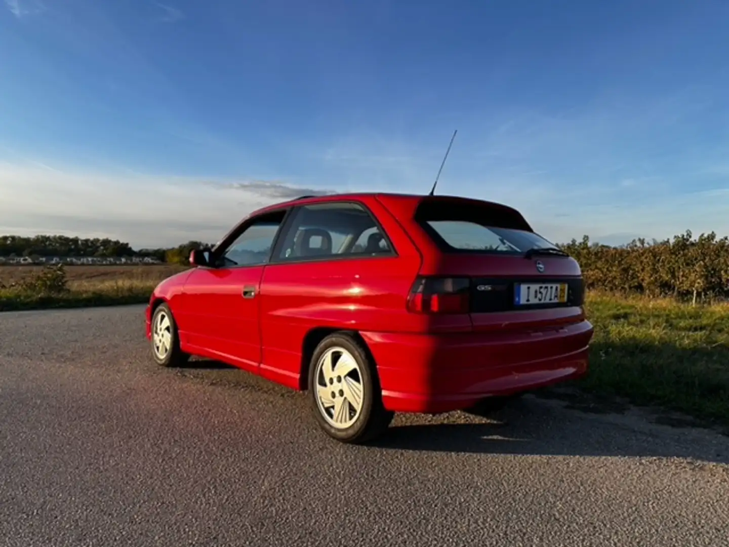 Opel Astra F GSI 2.0-16V Oldtimer Rot - 2