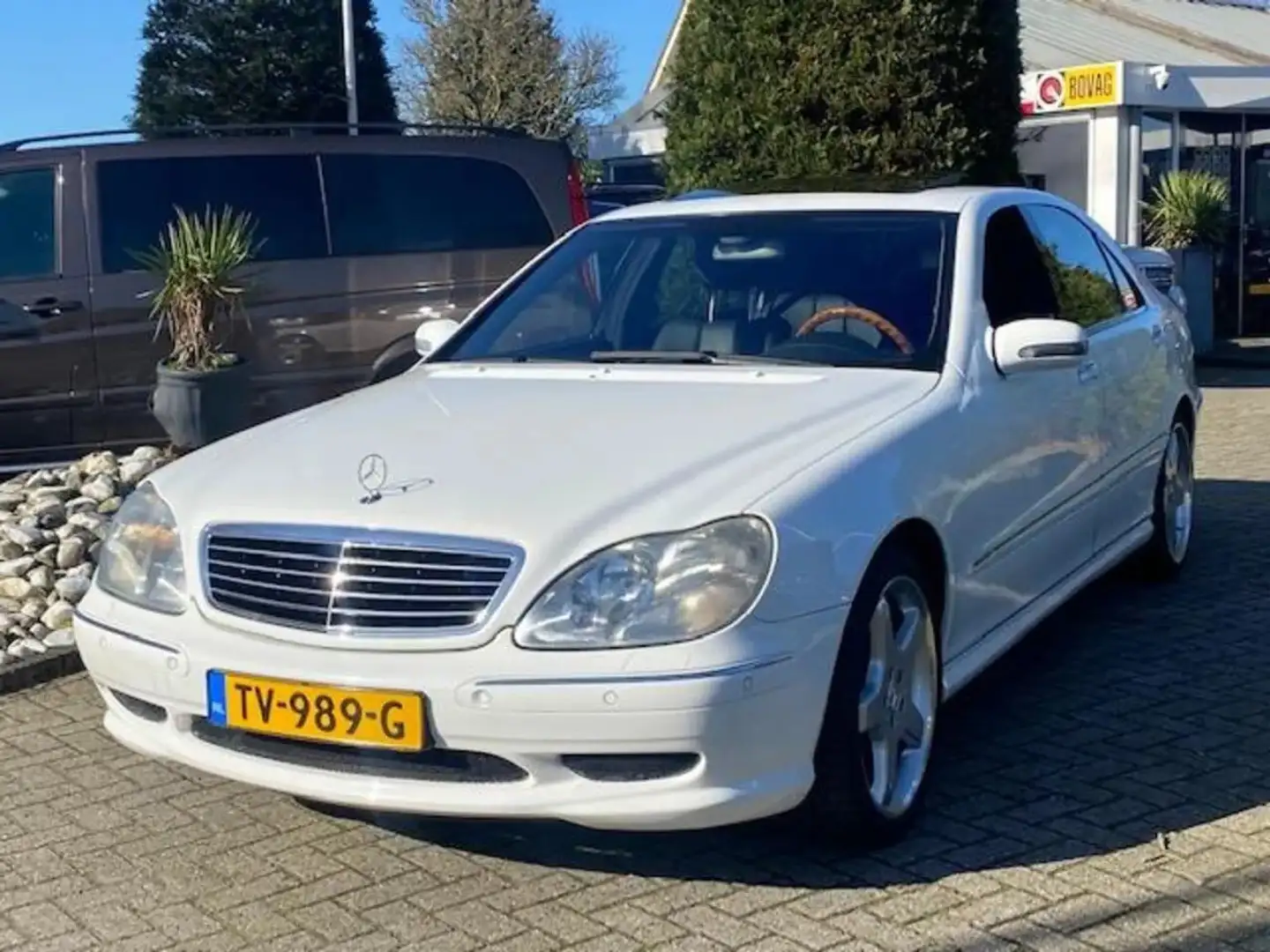 Mercedes-Benz S 55 AMG S55 V8 2002 Wit Nieuwstaat Youngtimer White - 1