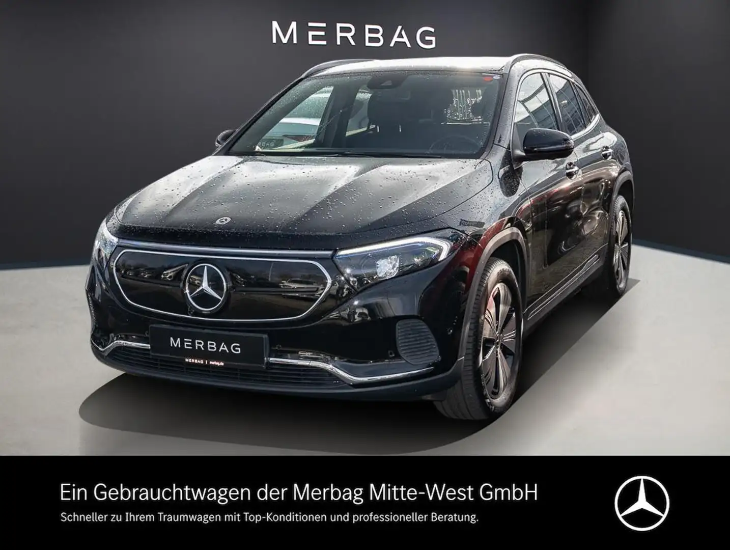 Mercedes-Benz EQA 250 AUT LM SpurH SpurW Teilled. Noir - 1