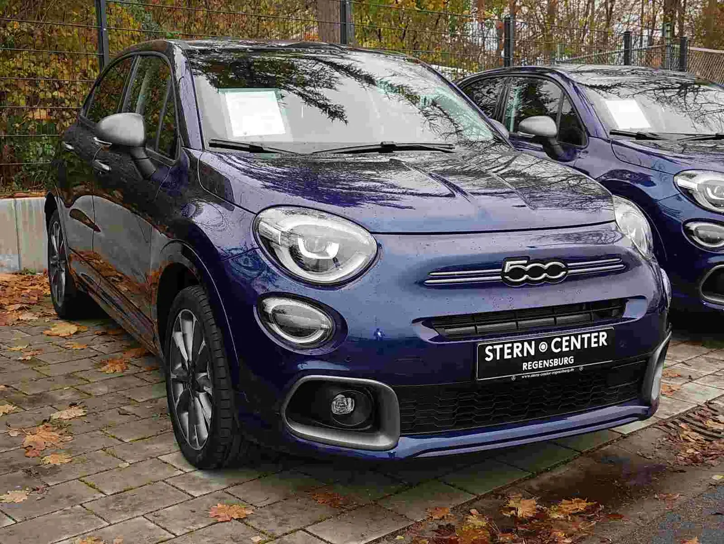 Fiat 500X 1.5 GSE Hybrid Sport+PDC+LED+NAVI+KLIMA+KAM Blau - 2