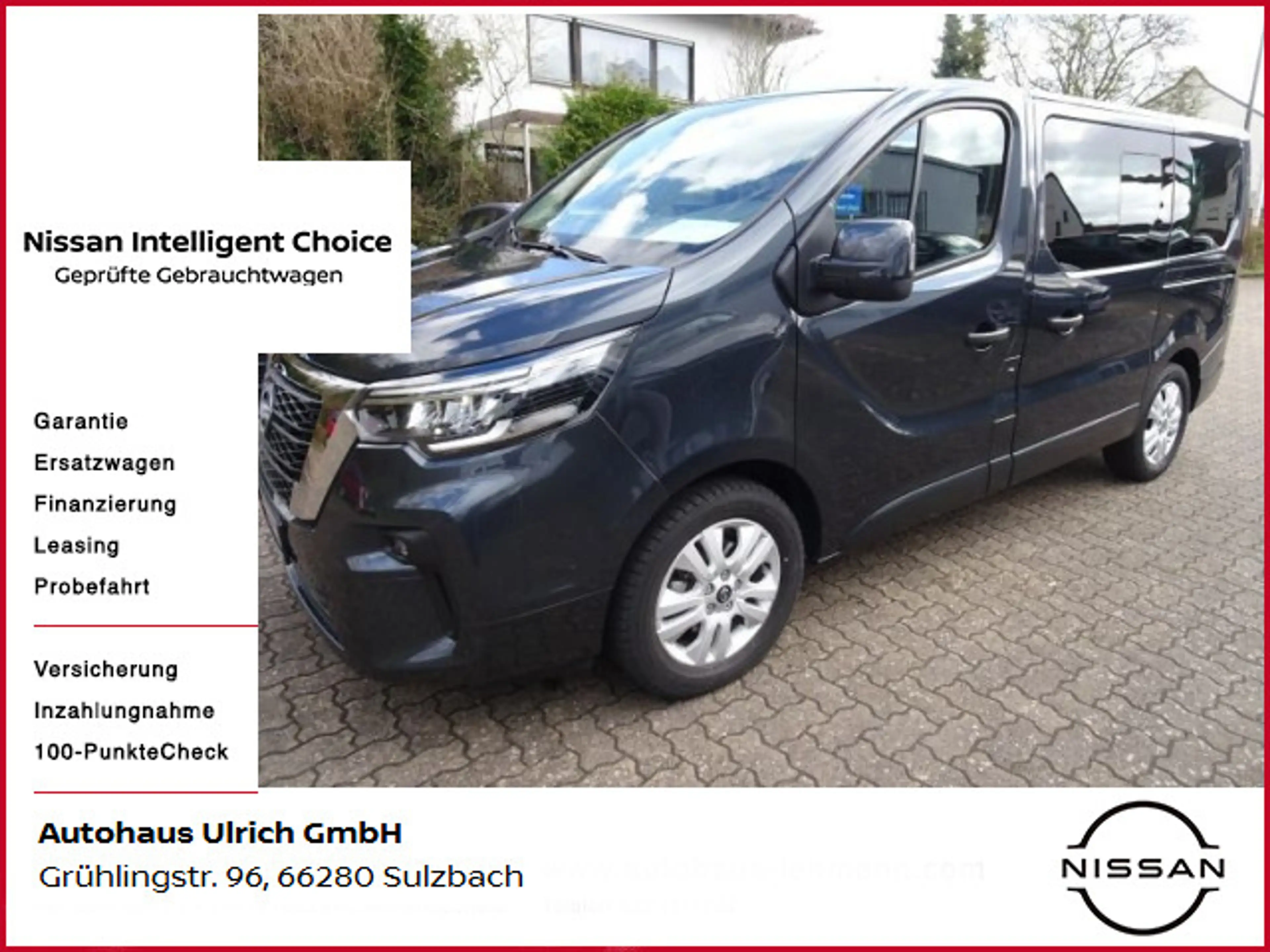 Nissan Primastar 2,8t dCI 150 Tekna 8 Sitzer