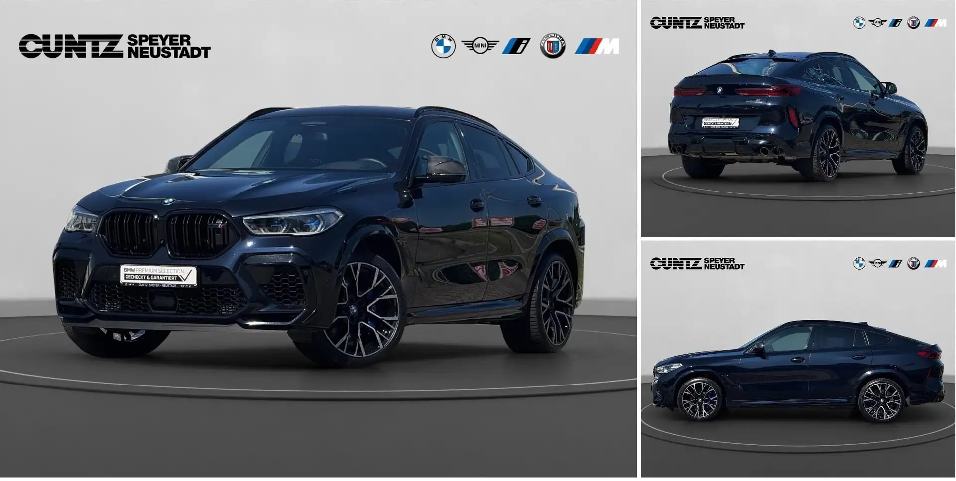 BMW X6 M Competition  Harman/Kardon Anhängerk. Laser NightV Noir - 1