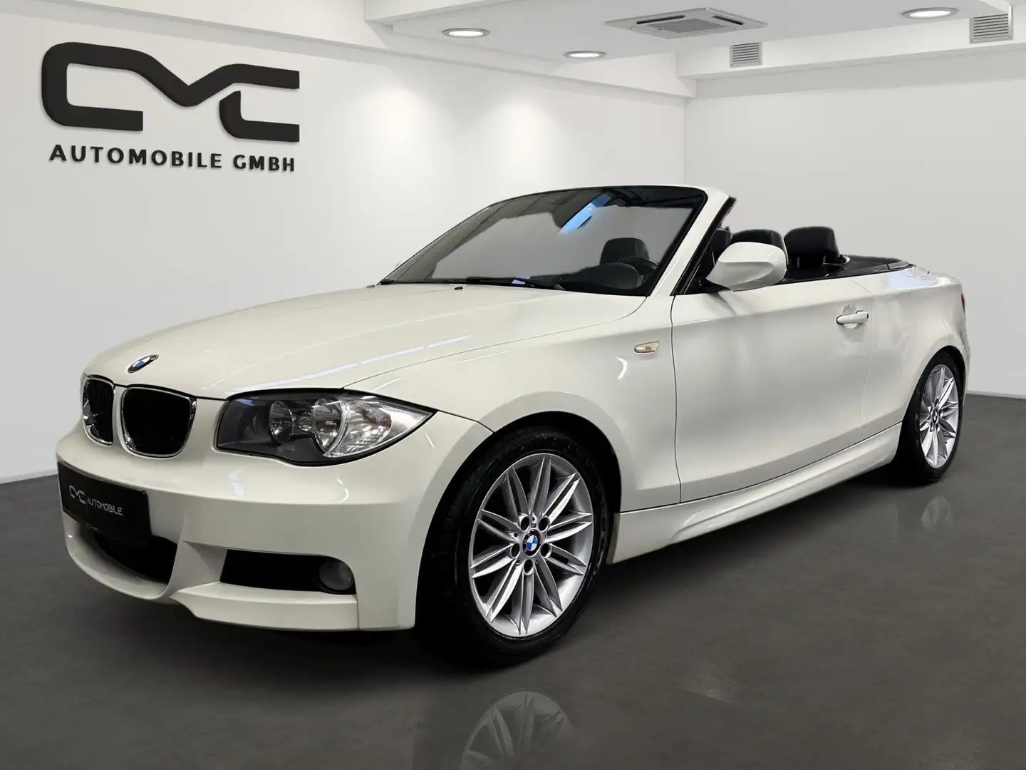 BMW 120 d Cabrio E88 Sport-Paket M/Harman/Kardon/Tempomat Weiß - 2