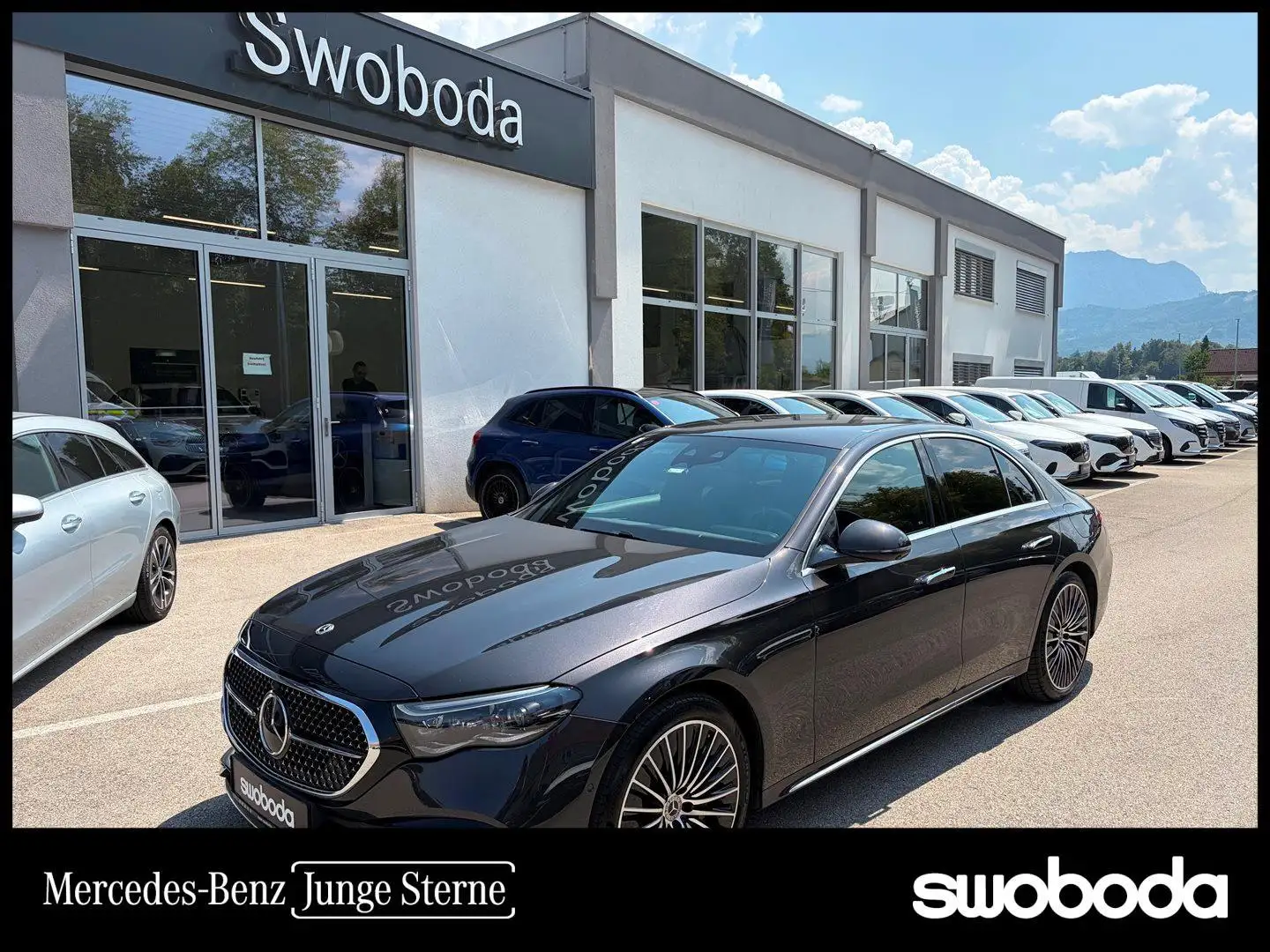 Mercedes-Benz E 300 de 4M AMG Line Airmatic Burmester Neues Mode Schwarz - 1