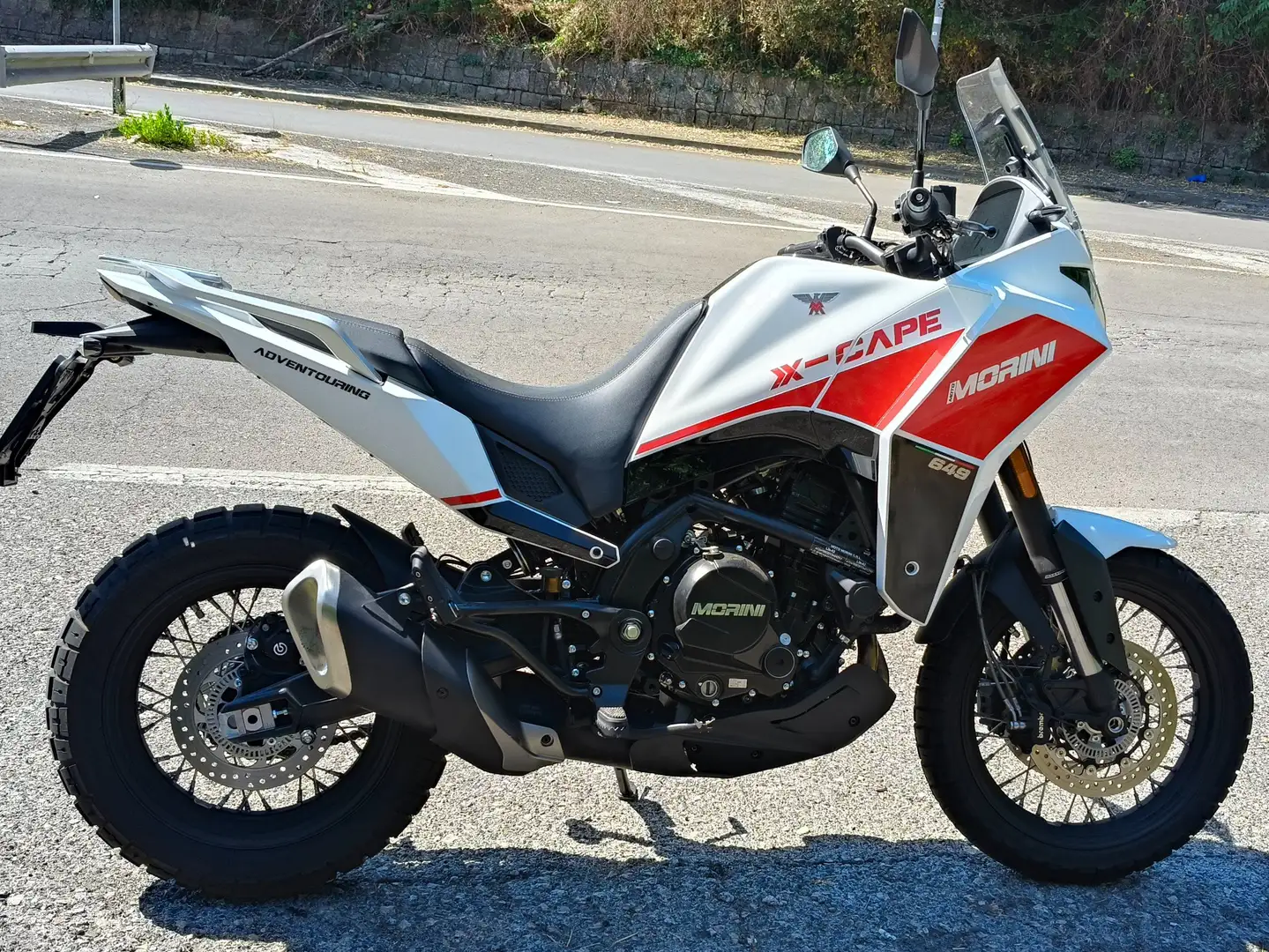 Moto Morini X-Cape 649 Blanc - 2