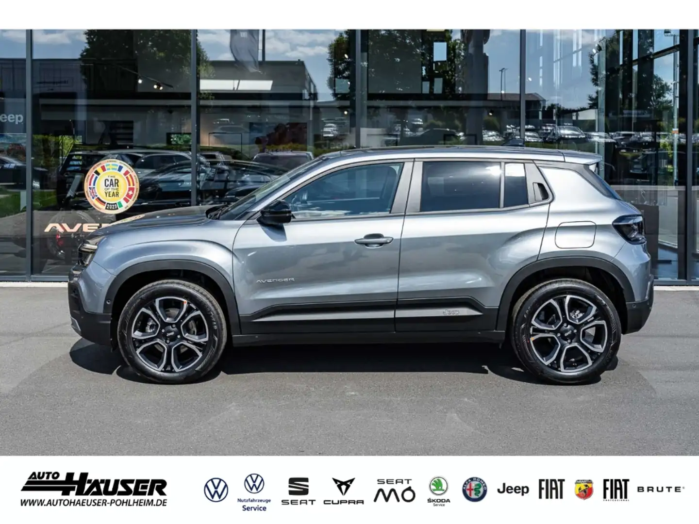 Jeep Avenger Summit 1.2 e-Hybrid MY25 PANO NAVI SITZHZG. EL. HE Grau - 2