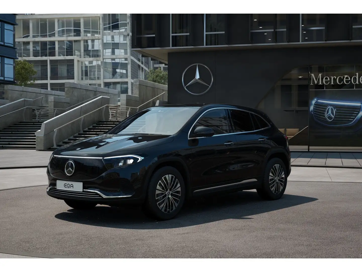 Mercedes-Benz EQA 250 + Österreich-Edition PTS Cam Navi Wide Schwarz - 2