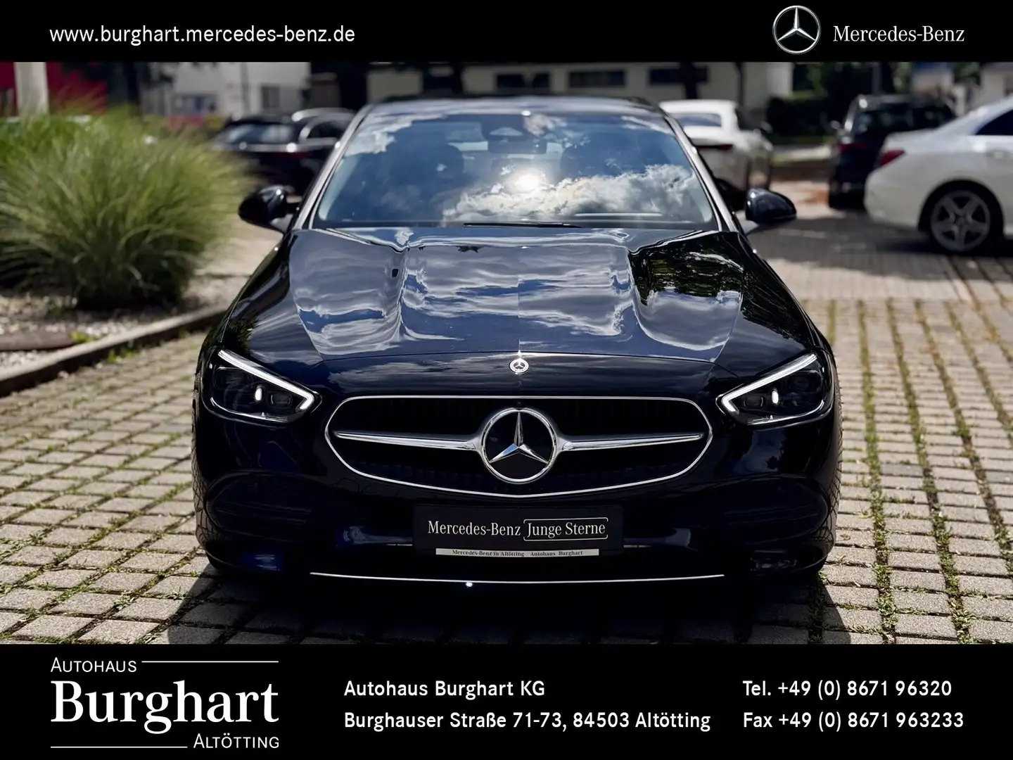 Mercedes-Benz C 200 C 200 4M Avantgarde/Business/Advanced/Assistenz Schwarz - 2