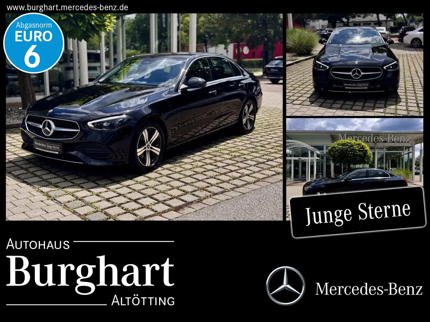 Mercedes-Benz C 200 C 200 4M Avantgarde/Business/Advanced/Assistenz Schwarz - 1