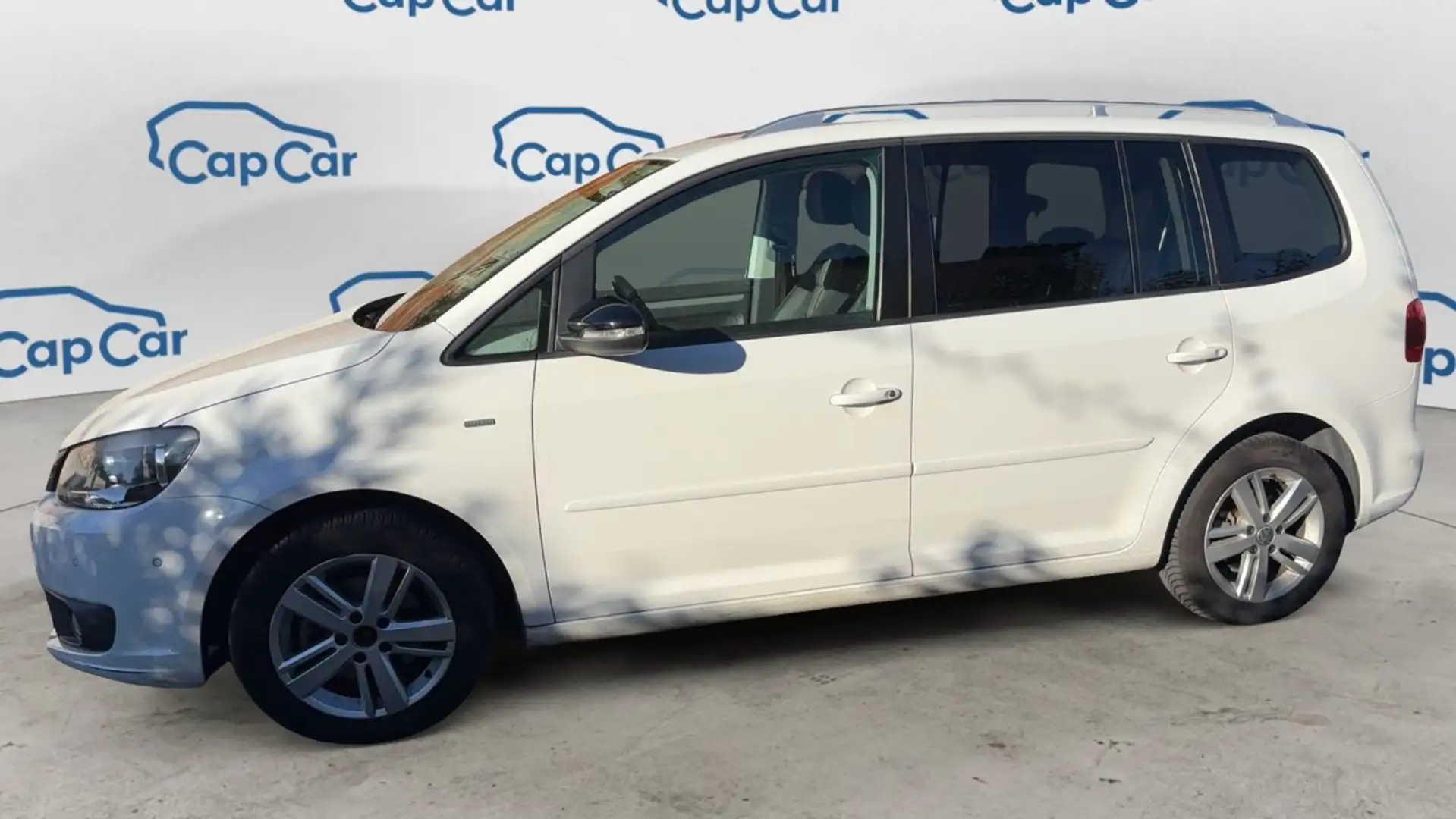 Volkswagen Touran II 1.6 TDI 105 Match - 5 places Toit ouvrant Blanc - 2