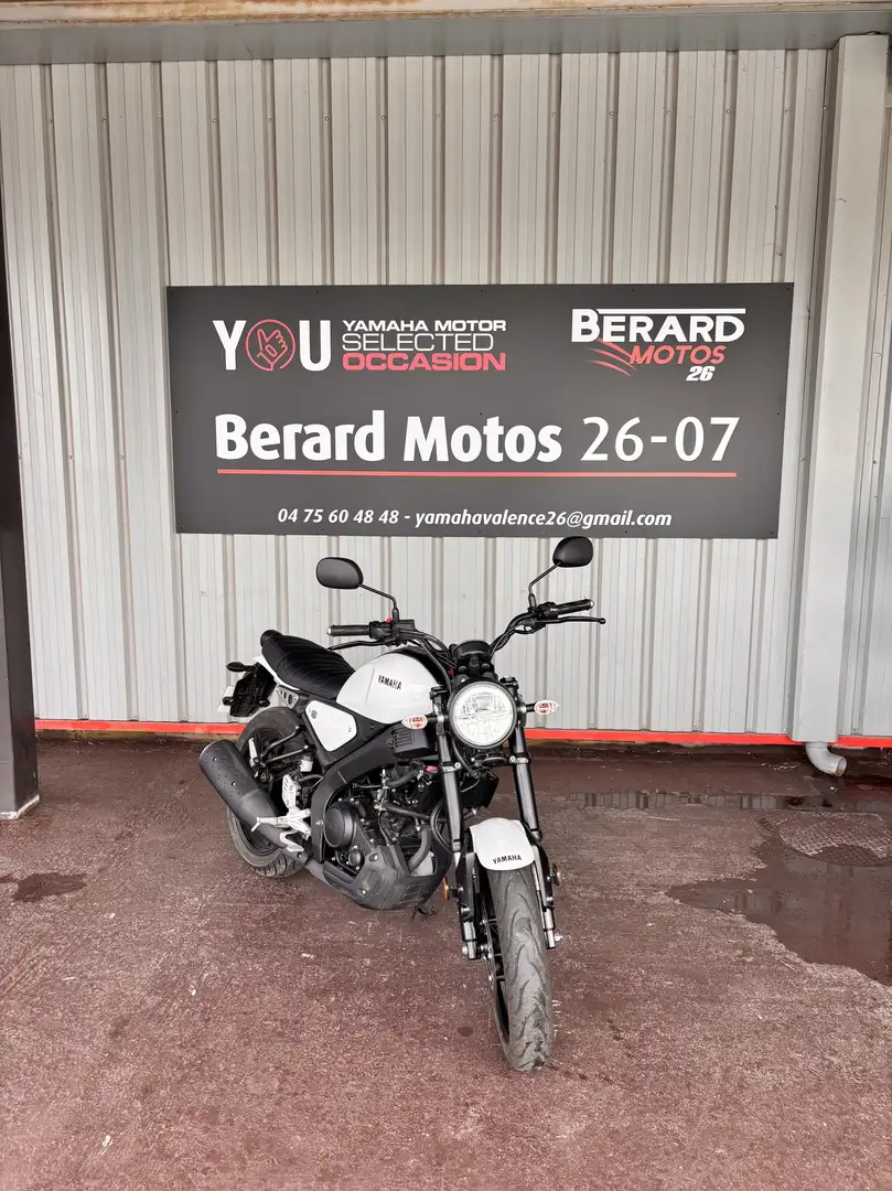 Yamaha XSR 125 Blanc - 2