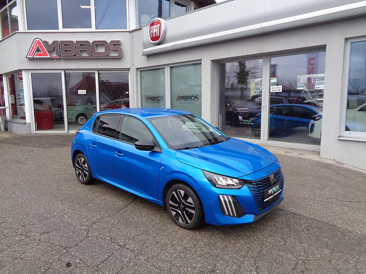 Peugeot 208 PureTech 100 S&S Allure - LAGER AKTION Blau - 1