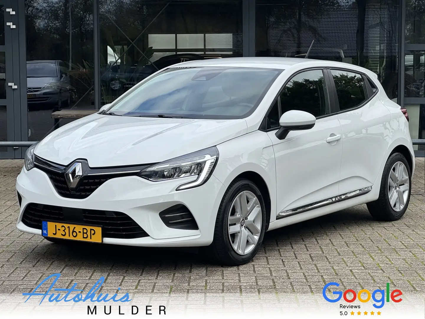 Renault Clio 1.0 TCe Zen Airco/Cruise/LED/Apple-carplay Blanc - 1