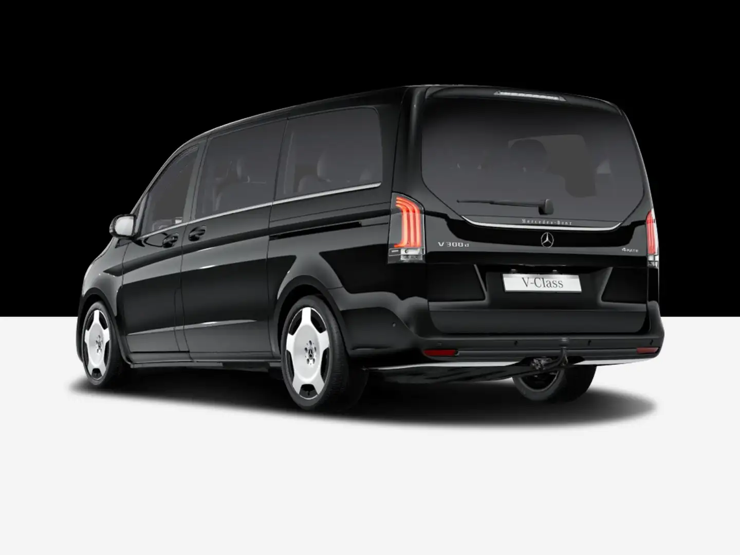 Mercedes-Benz V 300 V 300 d 4MATIC AVANTGARDE Lang  Basic/Navi/Autom. Noir - 2
