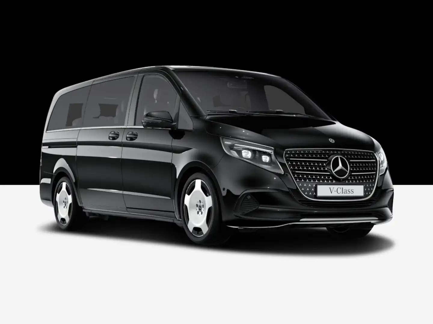 Mercedes-Benz V 300 V 300 d 4MATIC AVANTGARDE Lang  Basic/Navi/Autom. Noir - 1