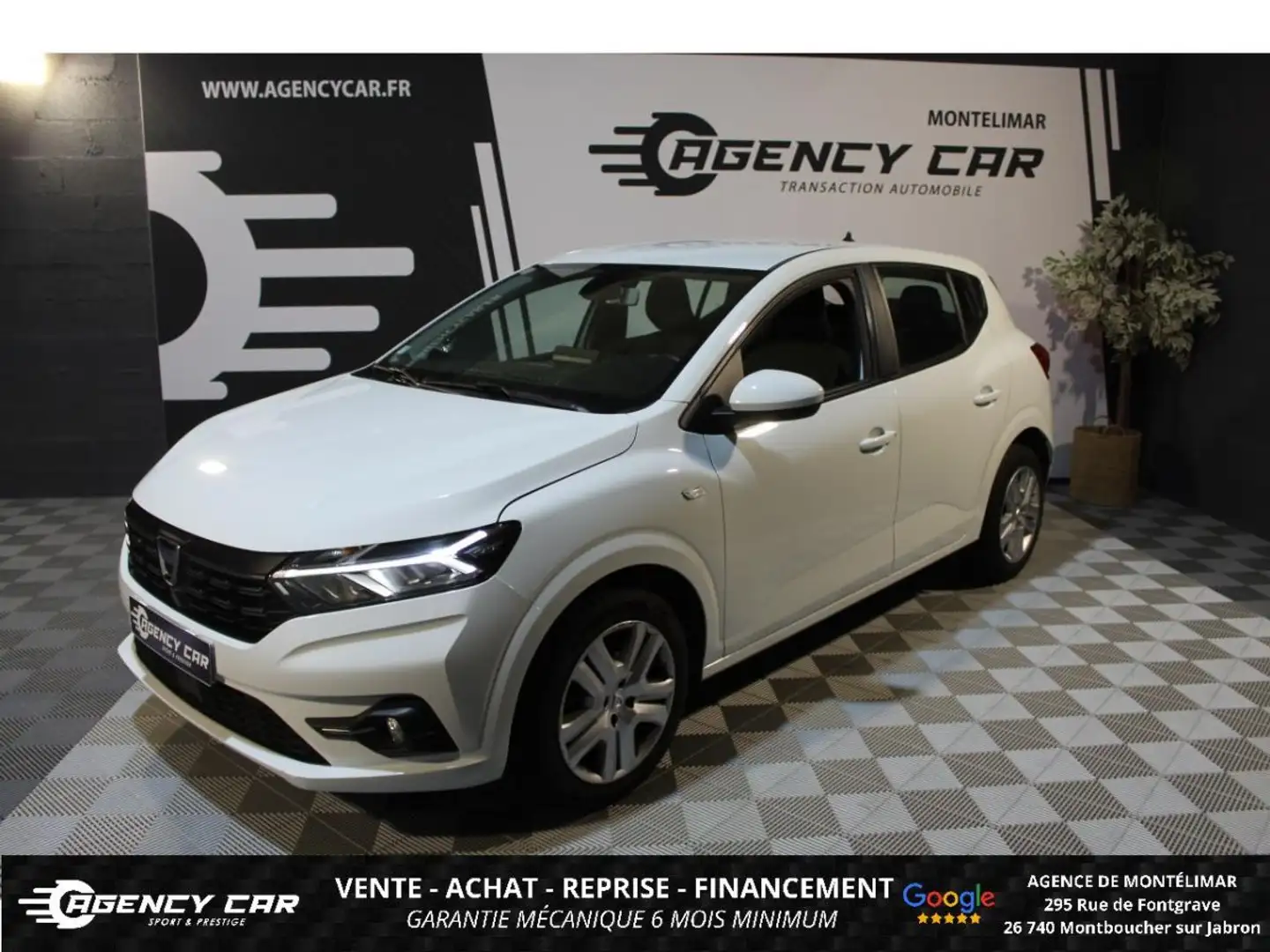 Dacia Sandero 1.0 ECO-G 100ch - 1ère Main - Suivie Blanco - 1