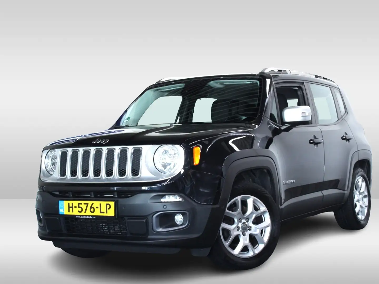 Jeep Renegade 1.4 MultiAir Limited NAV STUUR/STOELVW CRUISE '16 Zwart - 1