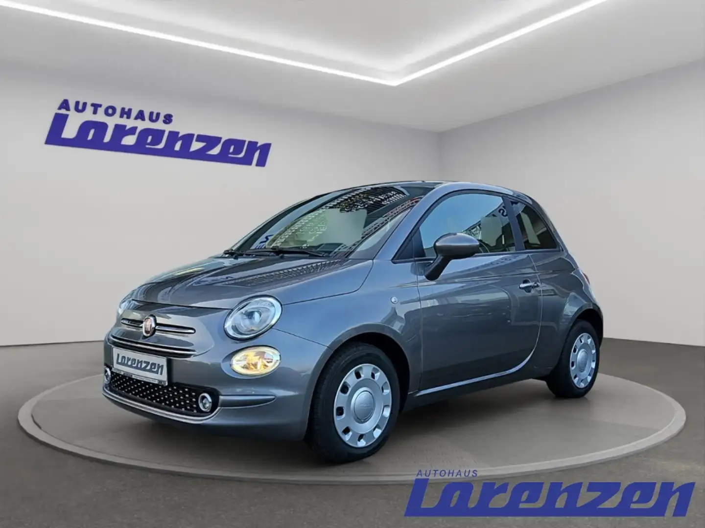 Fiat 500 Mild Hybrid 1.0 Lounge Navi Apple CarPlay Android Grau - 1