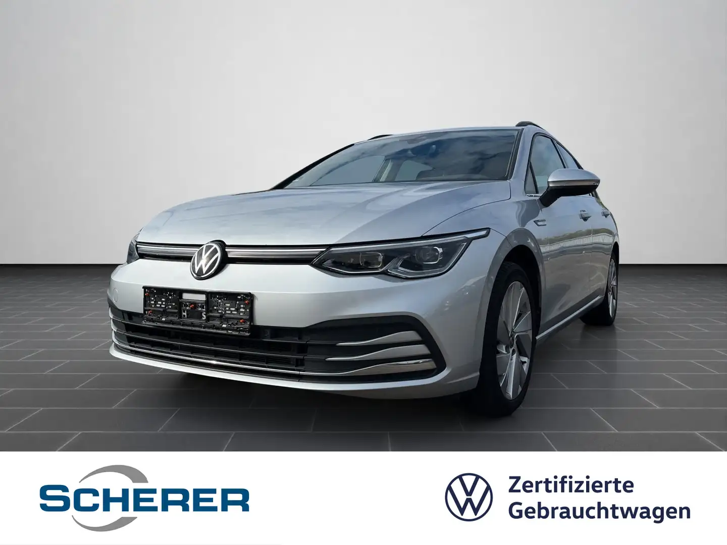 Volkswagen Golf Variant Style 2.0 TDI DSG | ACC | Business Silber - 1