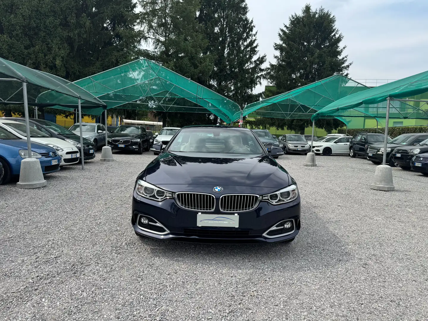 BMW 420 420d Cabrio Modern auto Blu/Azzurro - 2