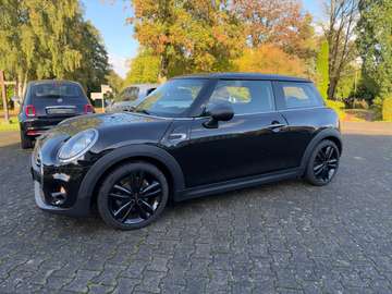 Tiefschwarzer Blickfang auf schwarzen Cooper-Felgen