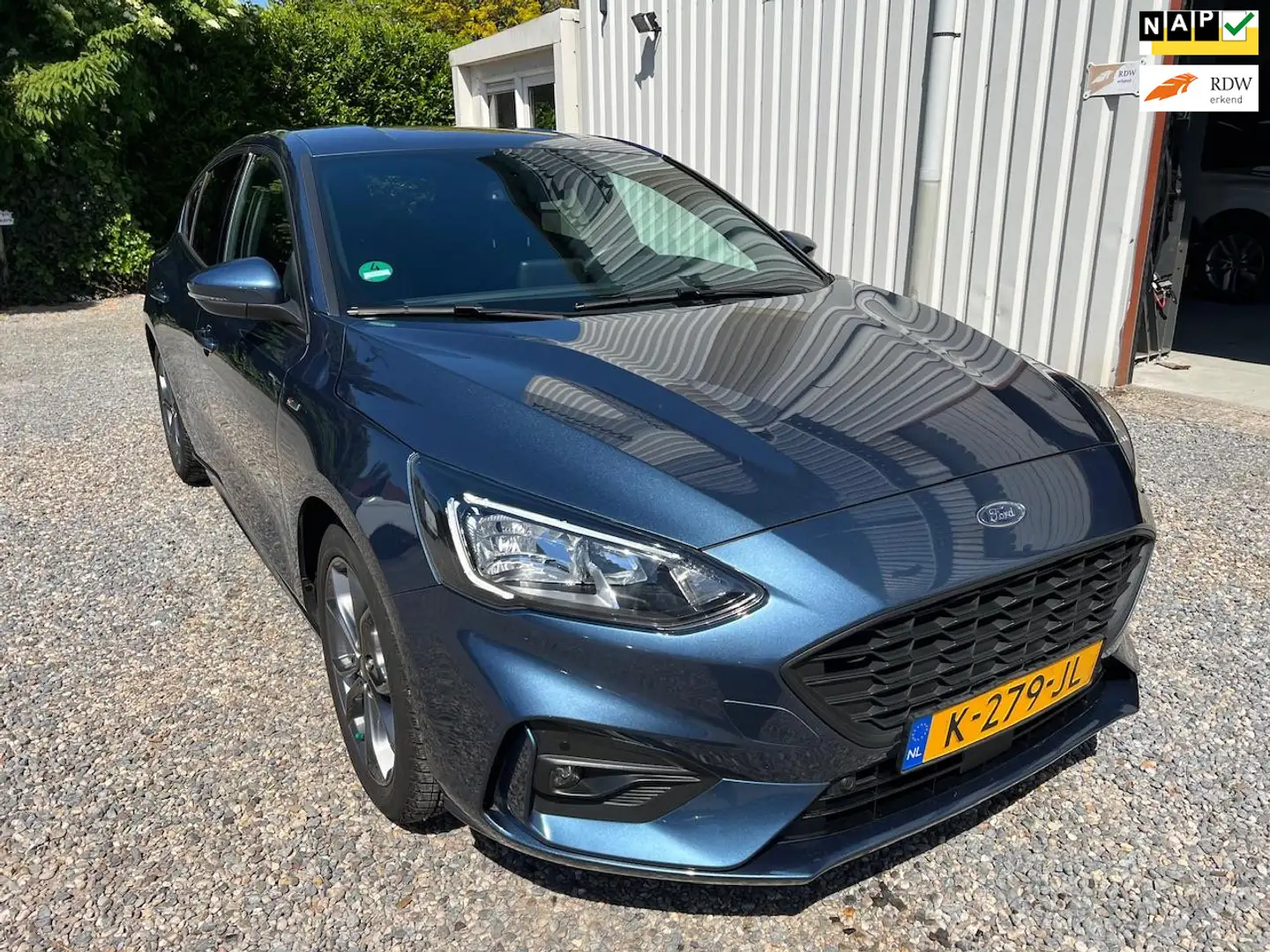 Ford Focus 1.5 EcoBoost ST Line X 1e-EIG.AUT.VIRTUAL.CAM.NAP! Blauw - 1