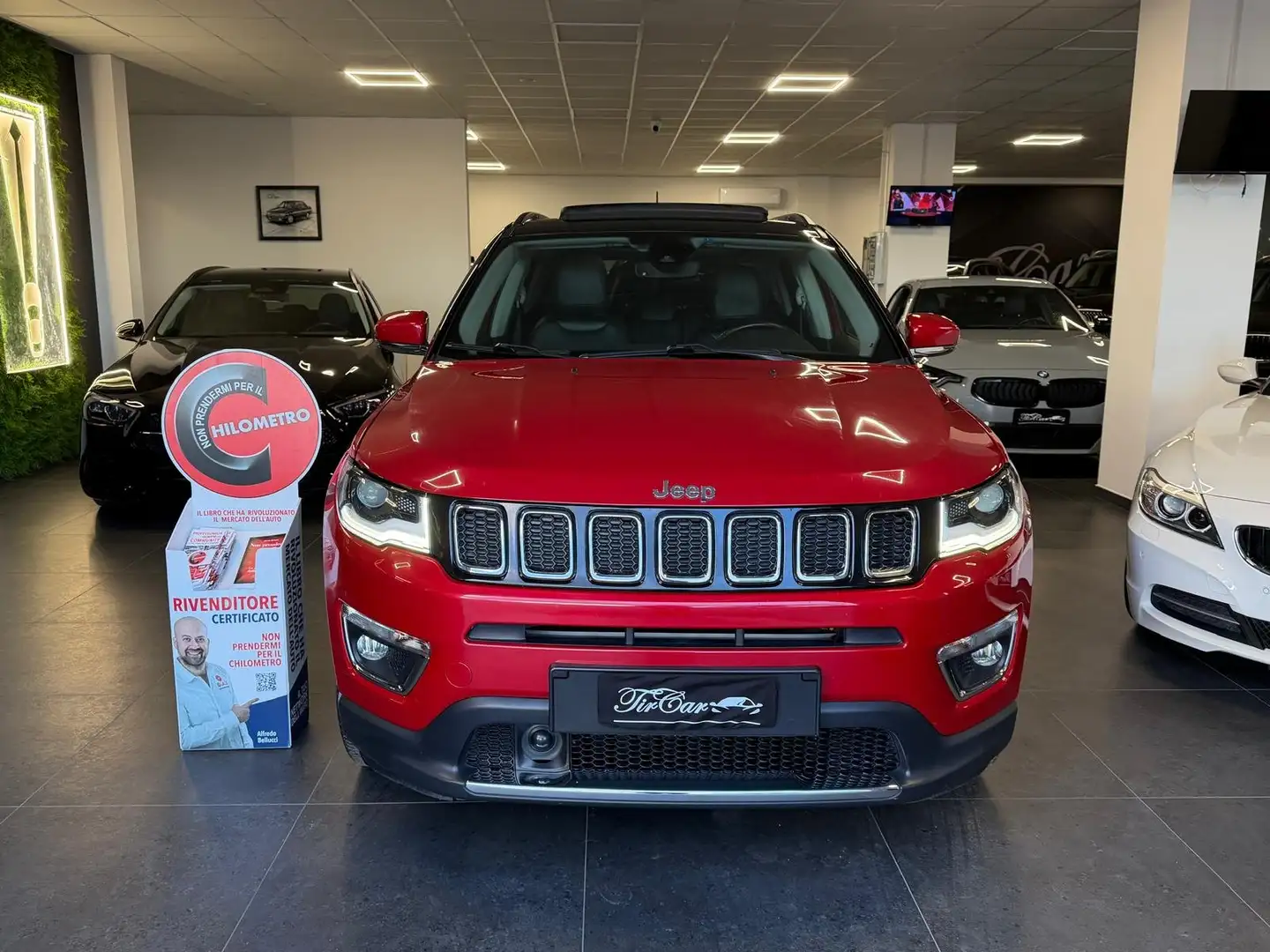 Jeep Compass Compass II 2017 2.0mjt Limited 4wd 170cv auto my19 Rosso - 2