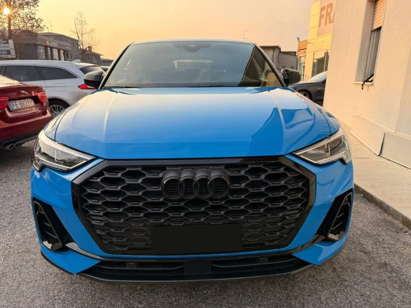 Audi Q3 SPB 35 TDI quattro S tronic S line edition Blau - 2