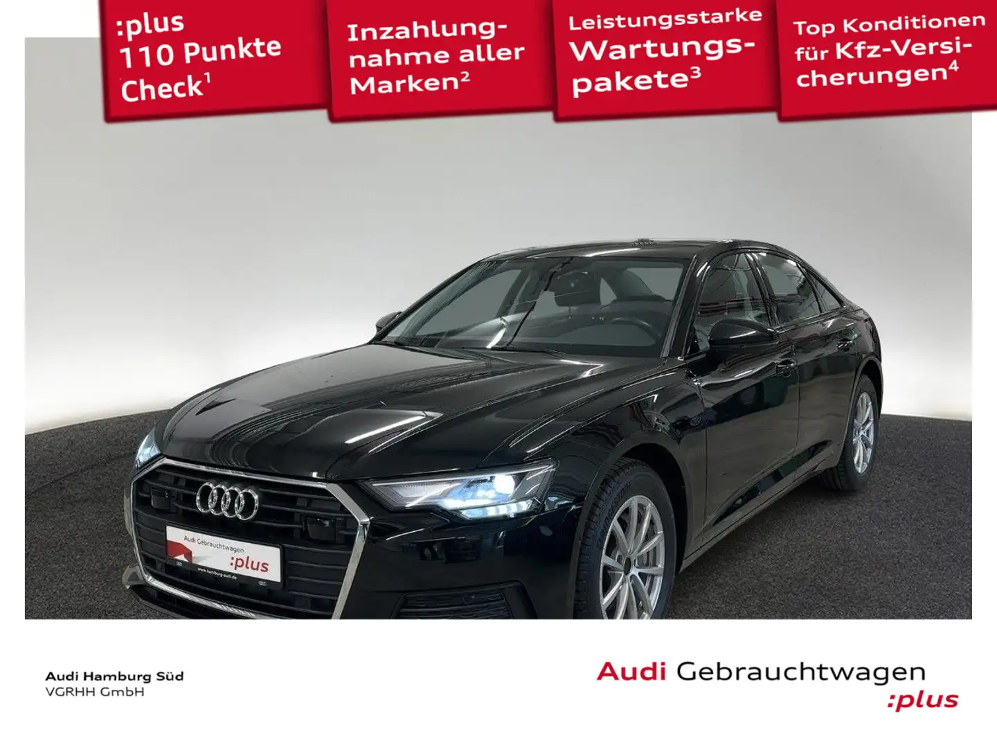 Audi A6 35 TDI S tronic NAVI/ACC/KAMERA Schwarz - 1