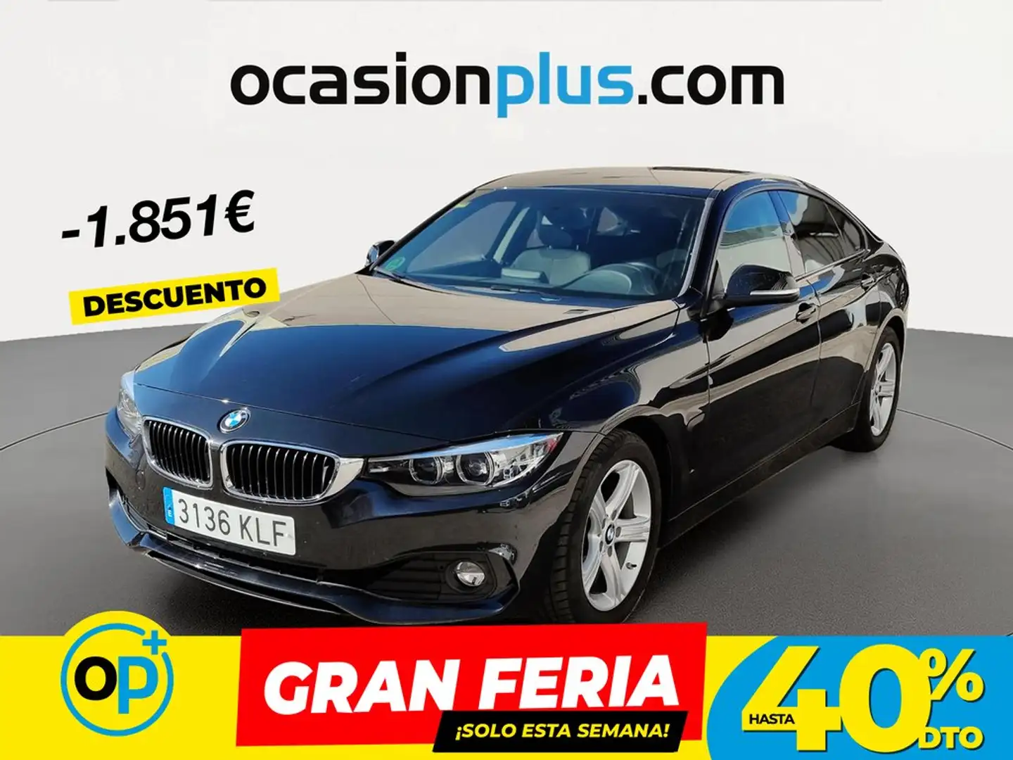 BMW 420 420iA Gran Coupé Negro - 1