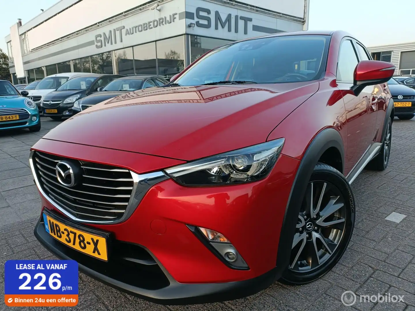 Mazda CX-3 2.0 SkyActiv-G 120 GT-M Line Camera/HeadUp/NLAuto Rojo - 1
