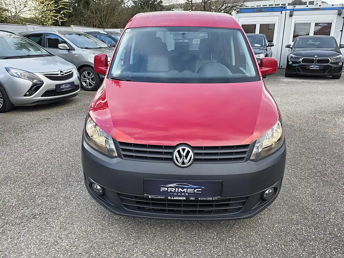 Volkswagen Caddy Kombi Trendline 1,6 TDI DPF Rot - 2