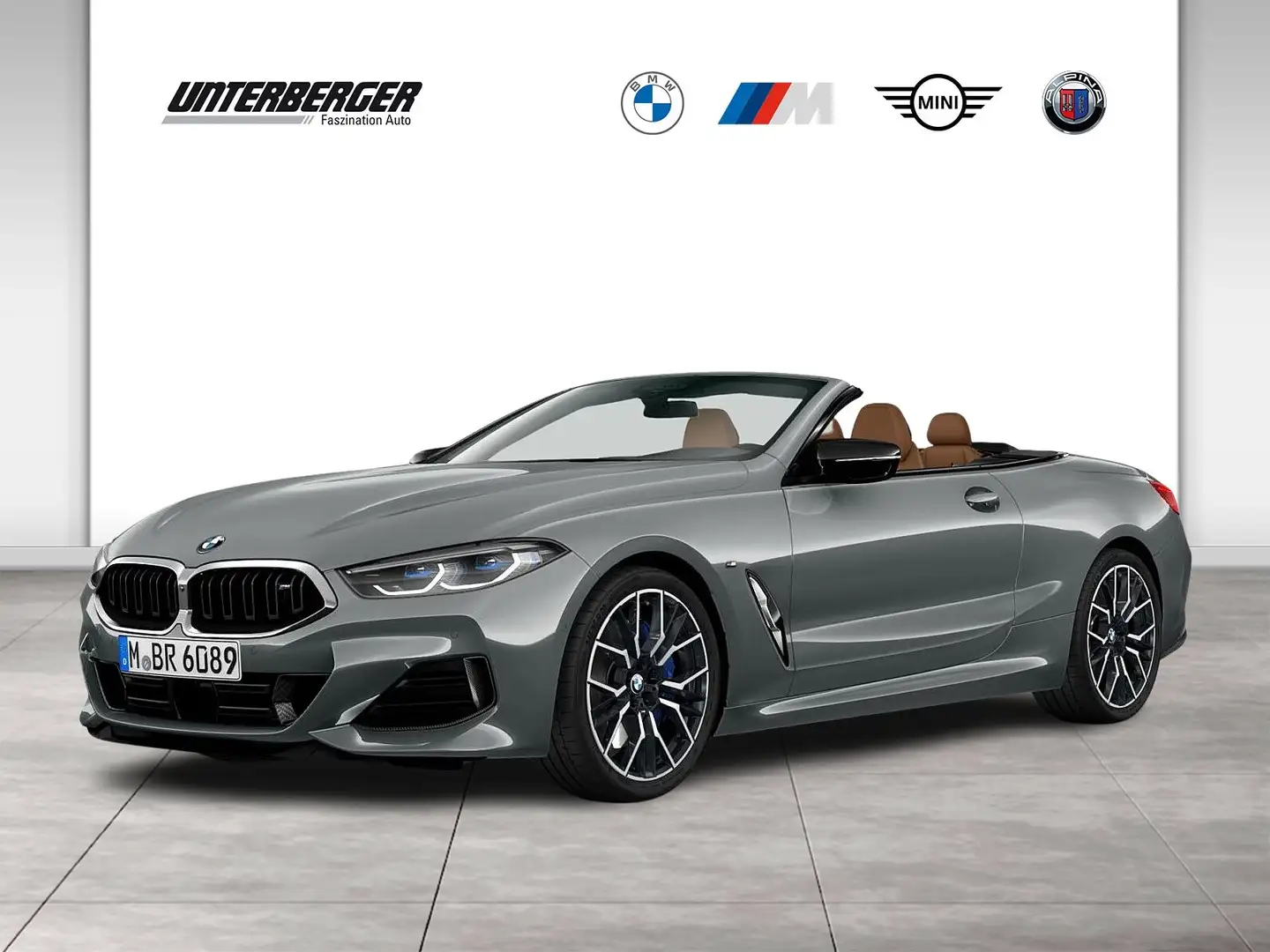 BMW M850 i xDrive Cabrio B&W Carbon ACC 360° Laser Grau - 1